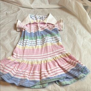 Striped Multicolor Kids Dress